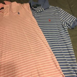 2 polo shirts